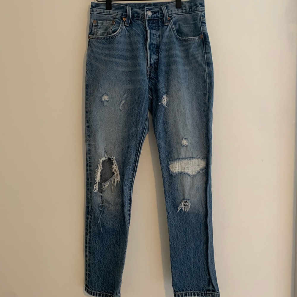 Levi’s skinny 501 | White oak denim line